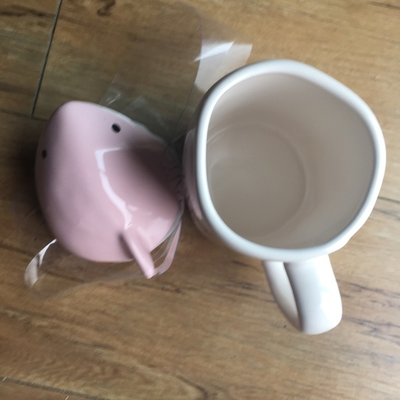 New Rae Dunn Baby Chick Mommy Shark Mug w/ Lid Set - Picture 11 of 11